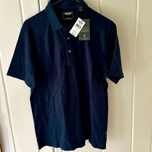 Todd Snyder navy blue polo shirt
